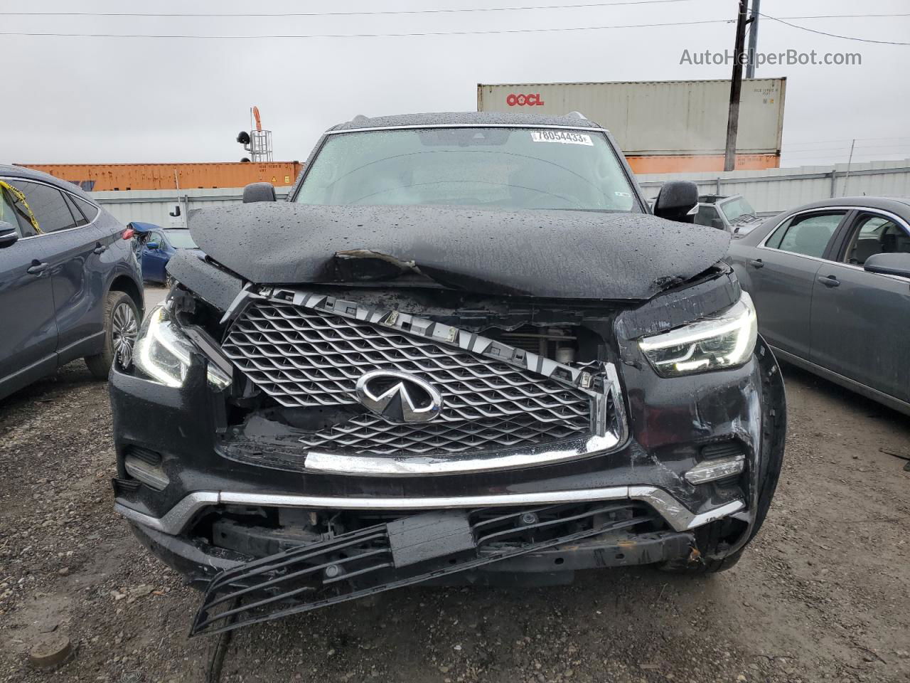 2019 Infiniti Qx80 Luxe Черный vin: JN8AZ2NE0K9229405