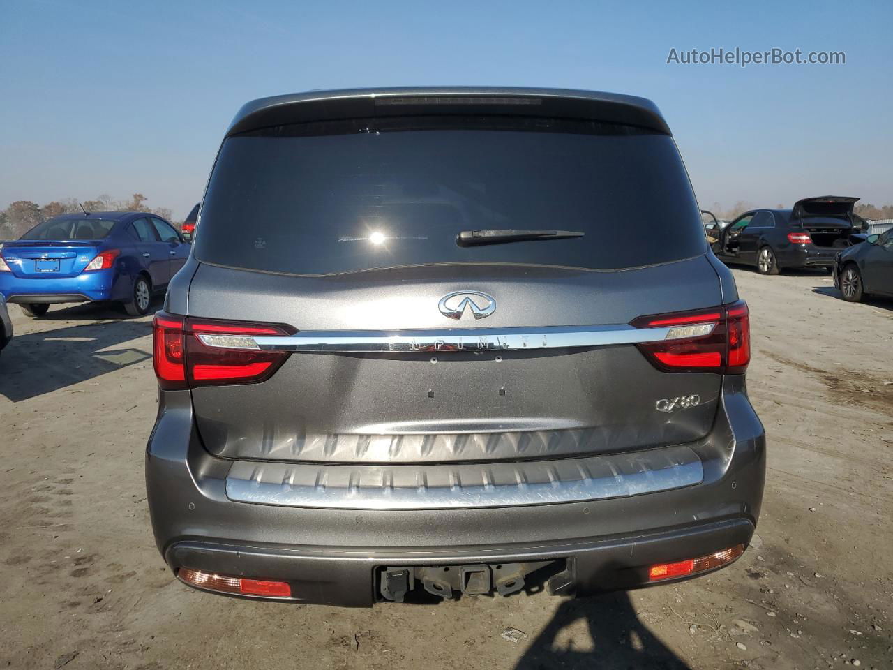 2019 Infiniti Qx80 Luxe Gray vin: JN8AZ2NE0K9233812