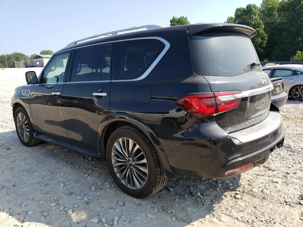 2018 Infiniti Qx80 Base Black vin: JN8AZ2NE1J9190418