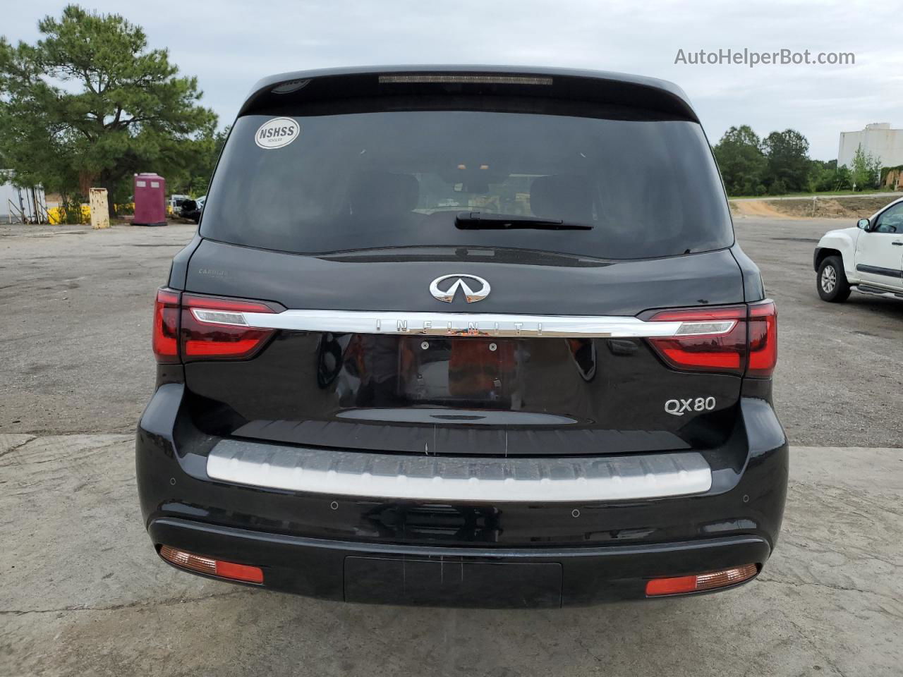 2018 Infiniti Qx80 Base Black vin: JN8AZ2NE1J9191598