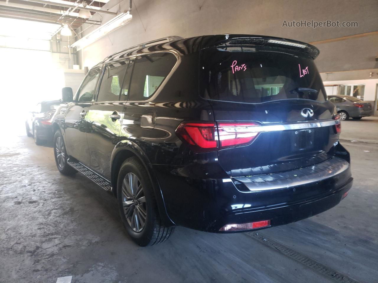 2018 Infiniti Qx80 Base Black vin: JN8AZ2NE1J9192962