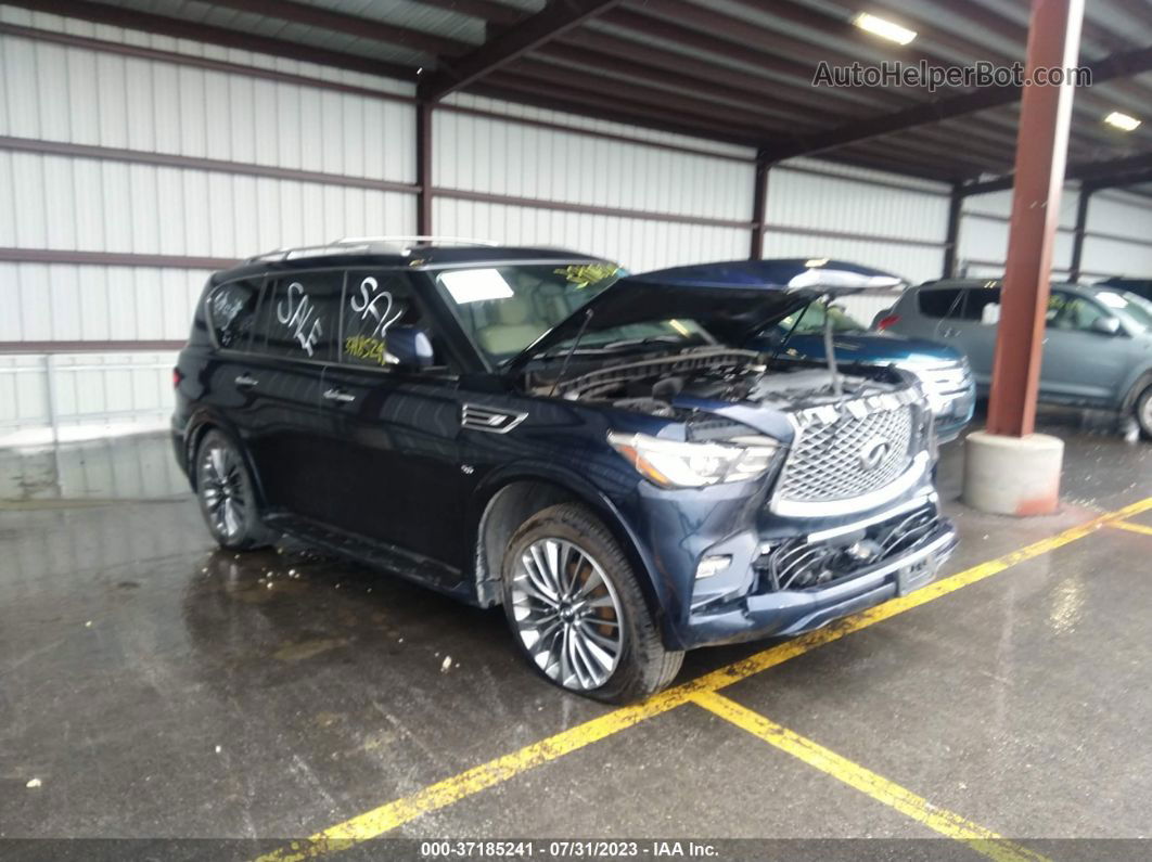 2018 Infiniti Qx80   Синий vin: JN8AZ2NE1J9194534