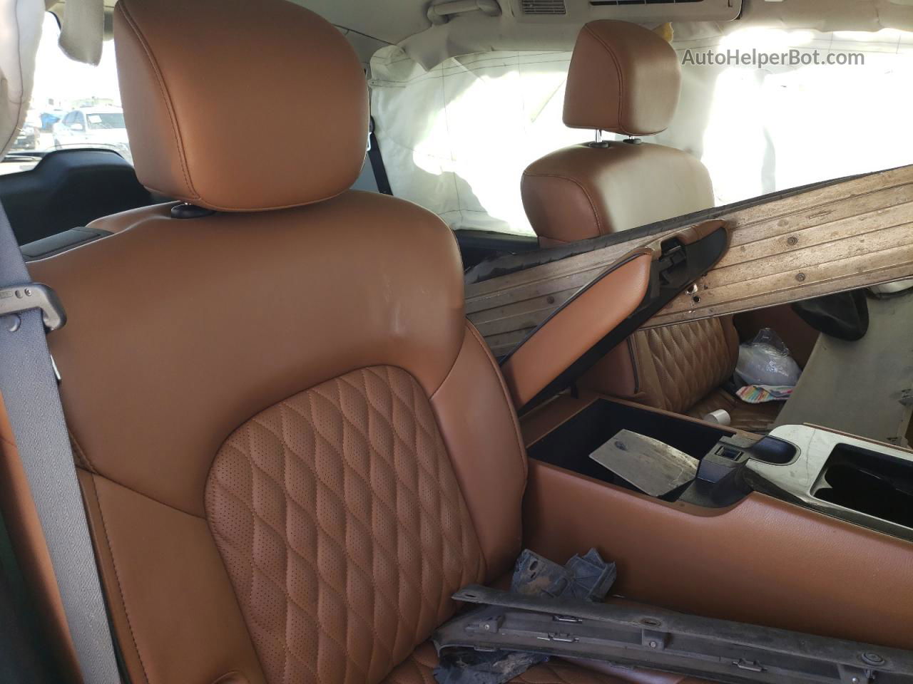 2018 Infiniti Qx80 Base Tan vin: JN8AZ2NE1J9195490