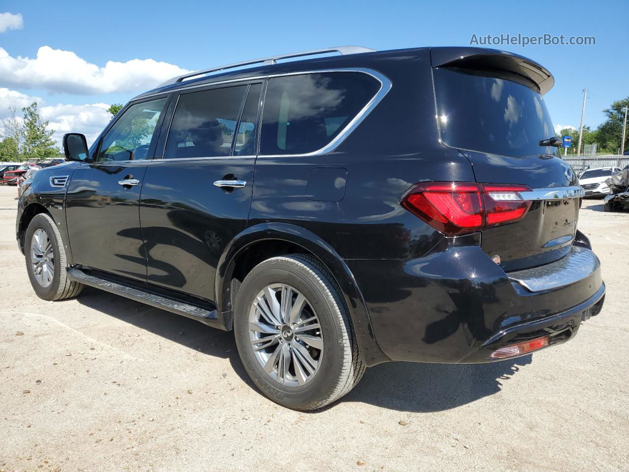 2018 Infiniti Qx80 Base Black vin: JN8AZ2NE2J9191464