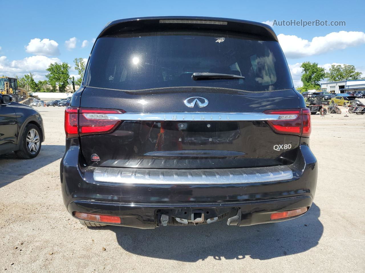 2018 Infiniti Qx80 Base Black vin: JN8AZ2NE2J9191464