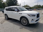 2018 Infiniti Qx80 Base White vin: JN8AZ2NE2J9191481