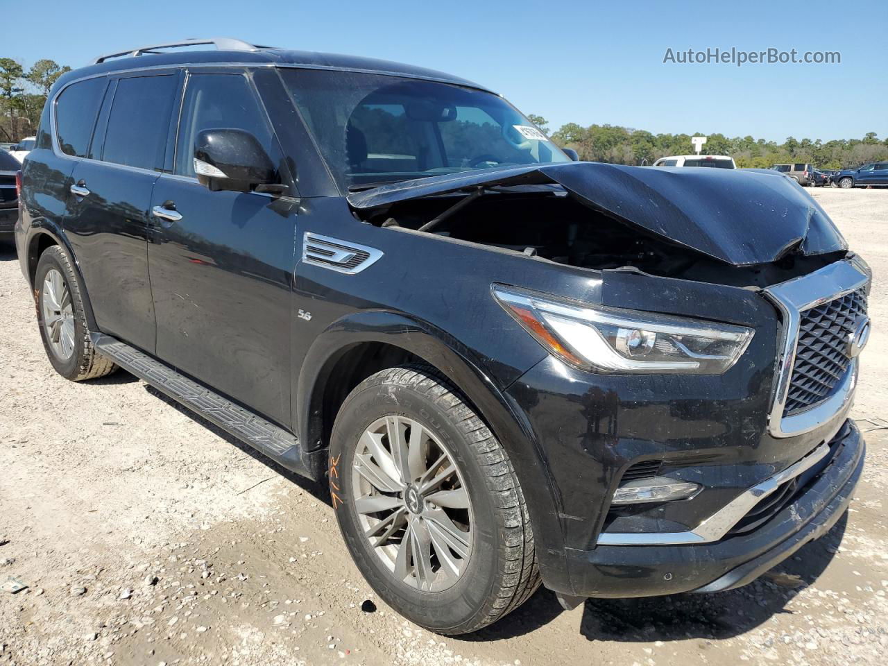 2018 Infiniti Qx80 Base Black vin: JN8AZ2NE2J9192520