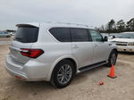 2018 Infiniti Qx80 Base Silver vin: JN8AZ2NE2J9192758