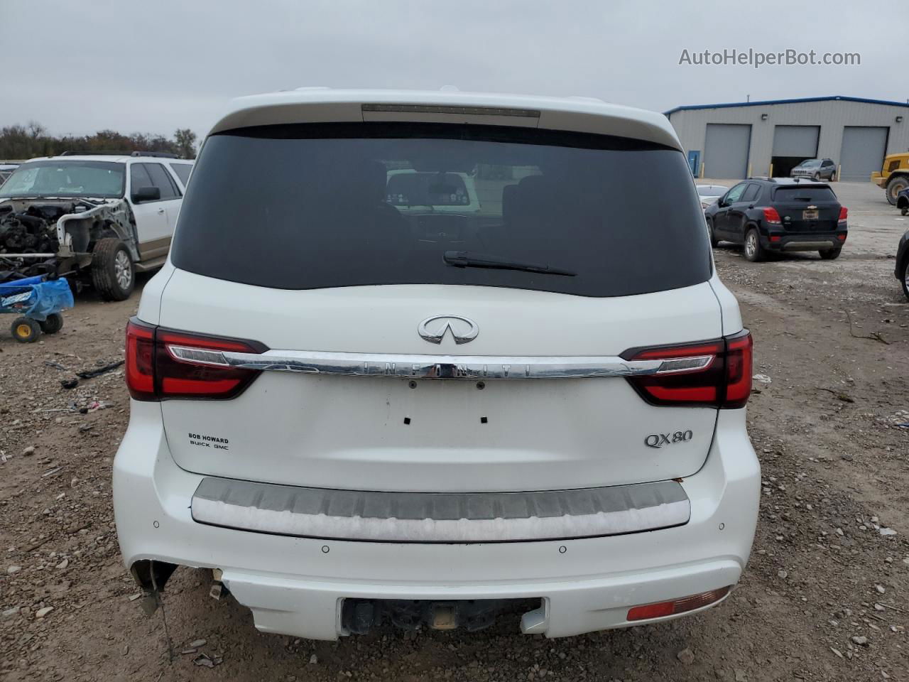 2018 Infiniti Qx80 Base Белый vin: JN8AZ2NE2J9195272