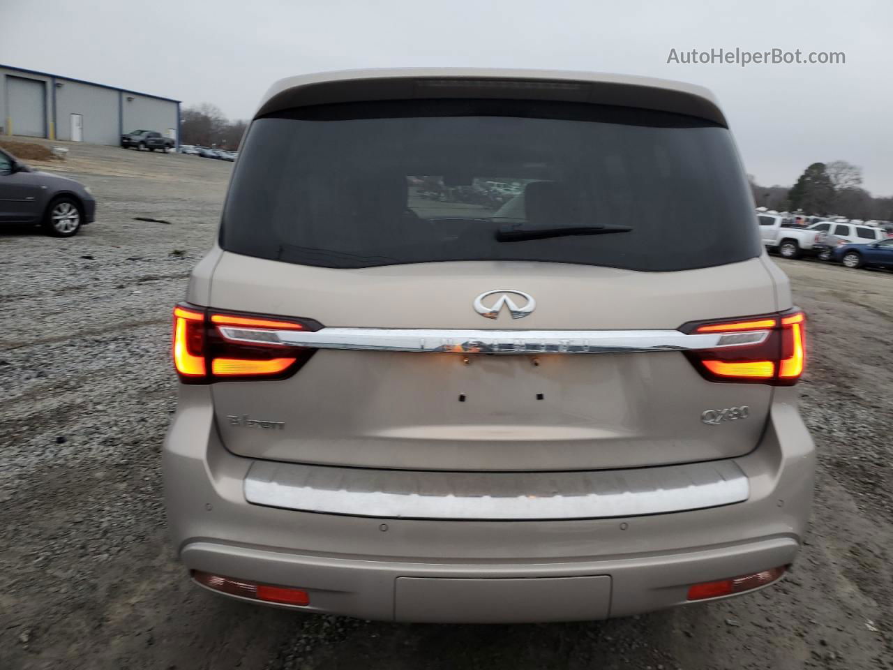 2019 Infiniti Qx80 Luxe Gold vin: JN8AZ2NE2K9229566