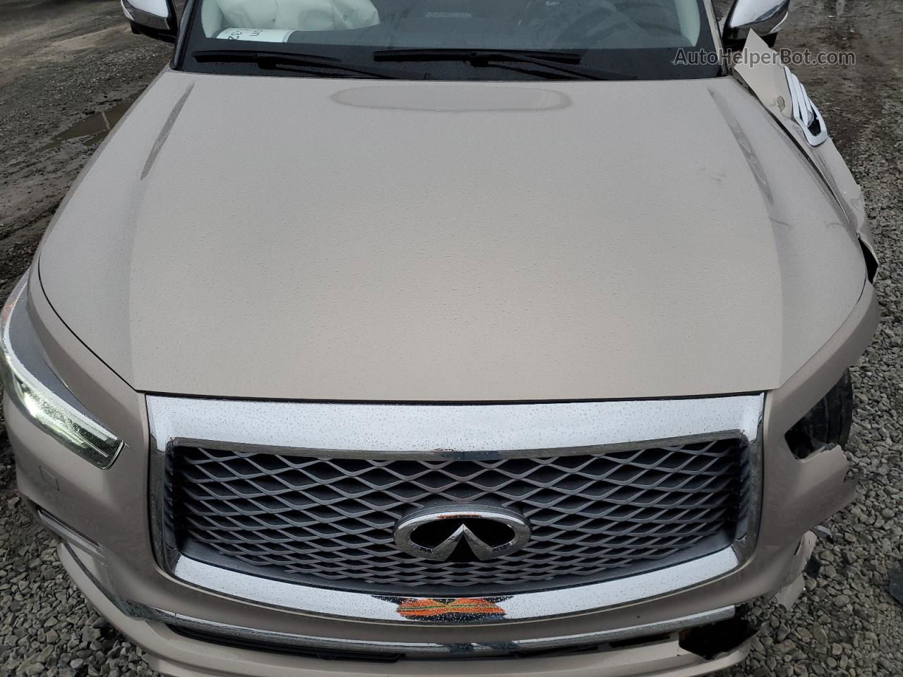 2019 Infiniti Qx80 Luxe Золотой vin: JN8AZ2NE2K9229566