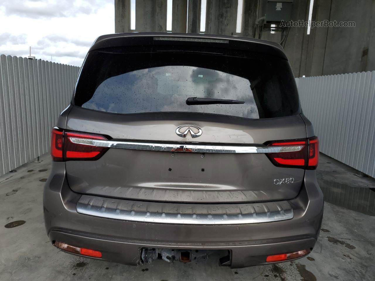 2019 Infiniti Qx80 Luxe Tan vin: JN8AZ2NE3K9230368