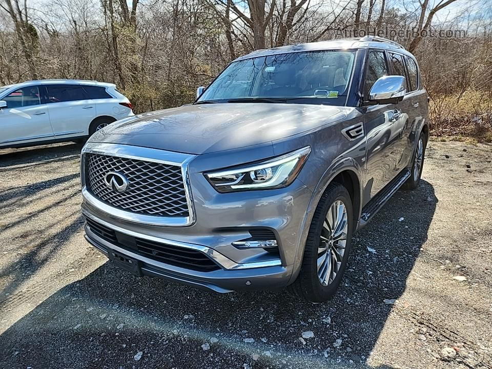 2019 Infiniti Qx80 Luxe Gray vin: JN8AZ2NE3K9234453