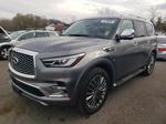 2019 Infiniti Qx80 Luxe Gray vin: JN8AZ2NE3K9234971