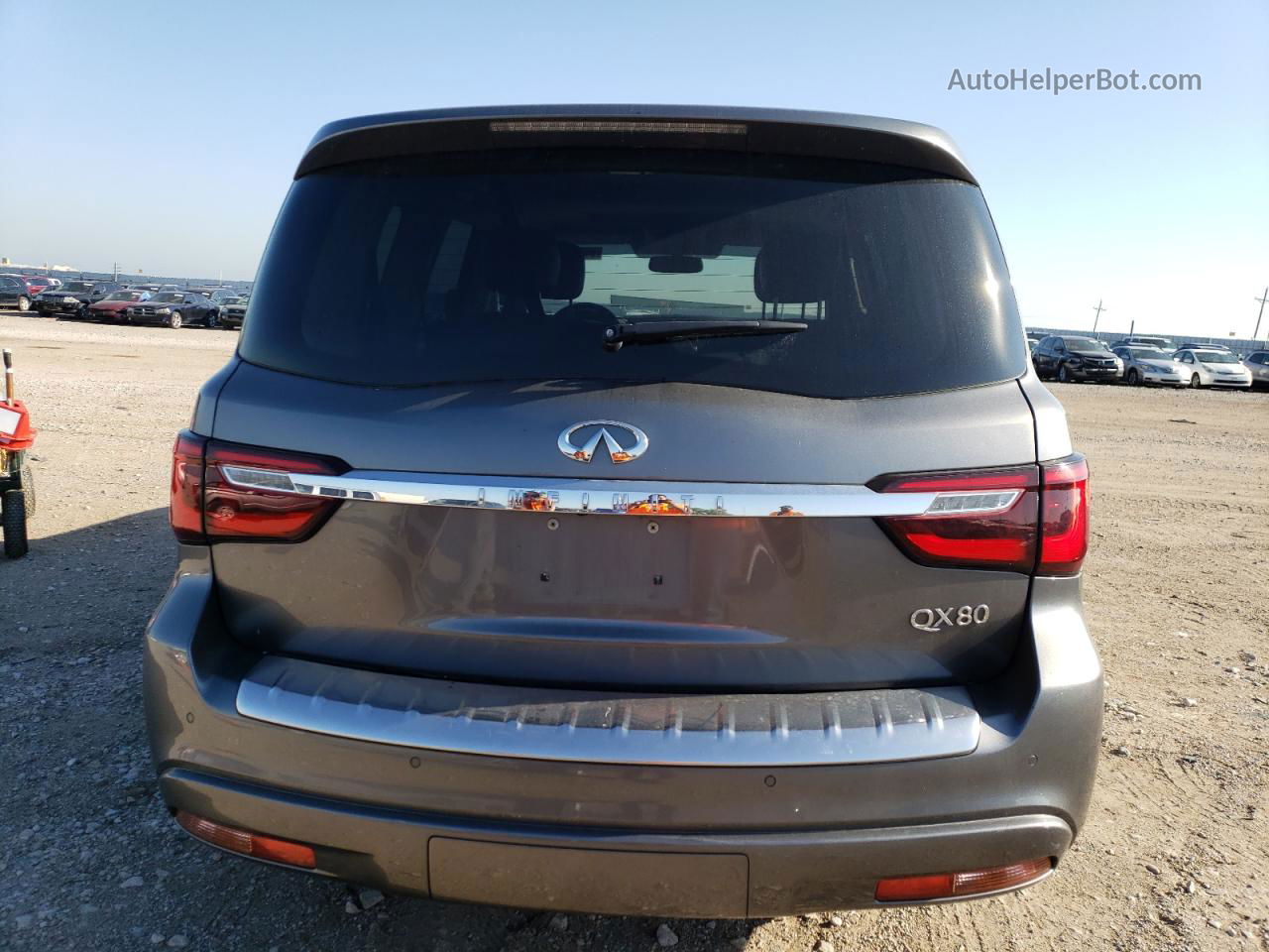 2019 Infiniti Qx80 Luxe Gray vin: JN8AZ2NE3K9235344