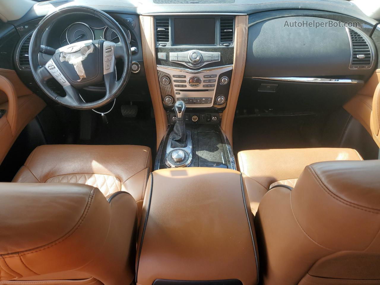 2019 Infiniti Qx80 Luxe Серый vin: JN8AZ2NE3K9237675