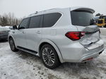 2018 Infiniti Qx80 Base Silver vin: JN8AZ2NE4J9190882