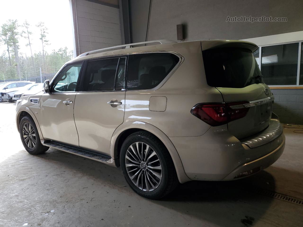 2018 Infiniti Qx80 Base Серебряный vin: JN8AZ2NE4J9191529