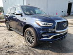 2018 Infiniti Qx80 Base Blue vin: JN8AZ2NE4J9192325