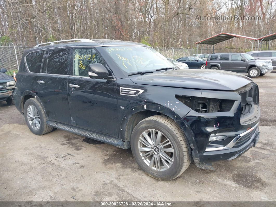 2018 Infiniti Qx80   Black vin: JN8AZ2NE4J9193359