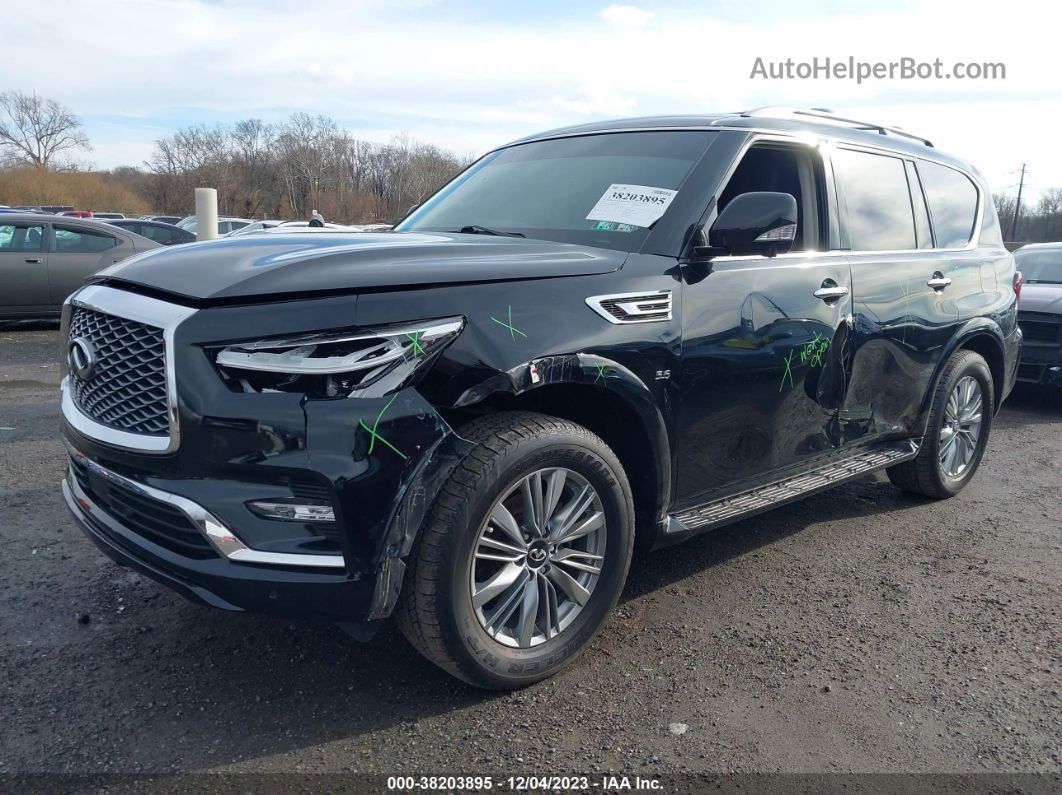 2018 Infiniti Qx80 Black vin: JN8AZ2NE4J9193927