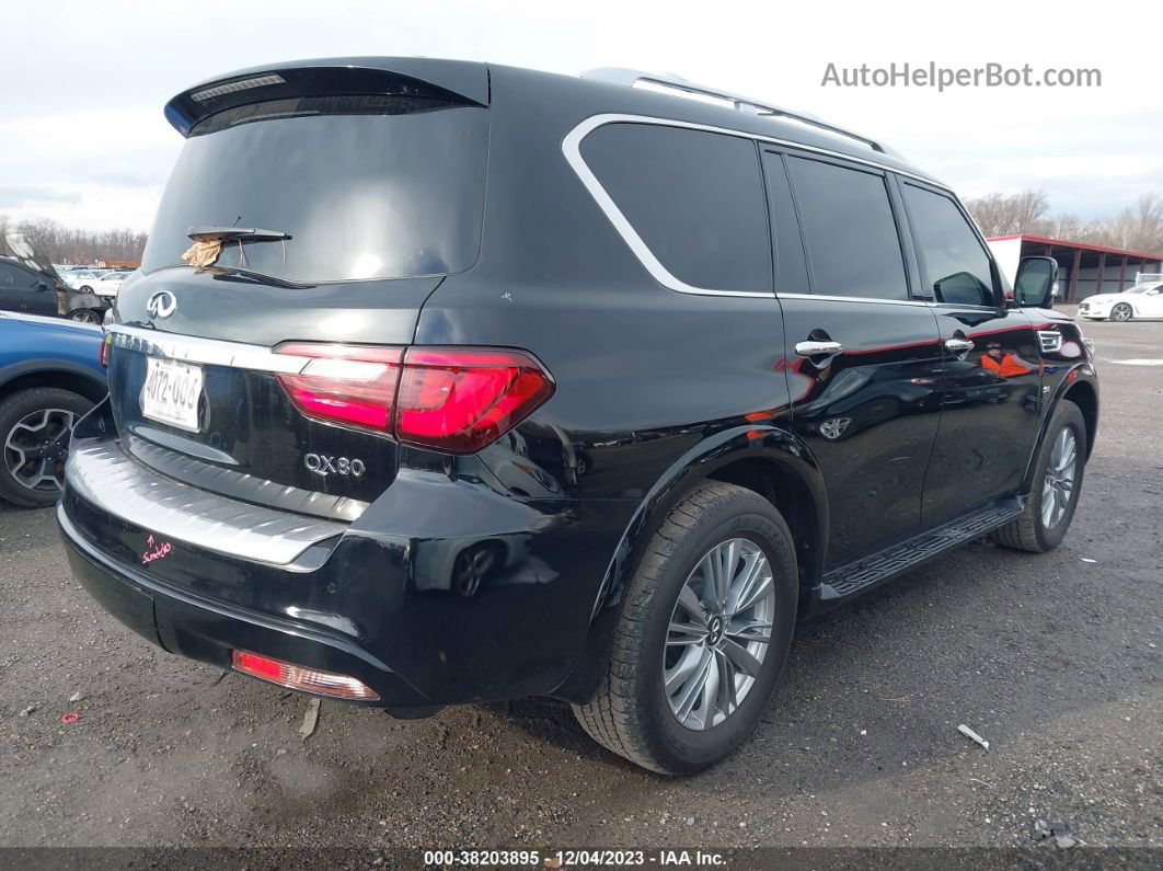 2018 Infiniti Qx80 Black vin: JN8AZ2NE4J9193927