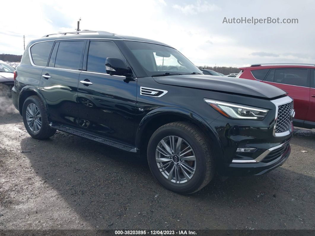 2018 Infiniti Qx80 Black vin: JN8AZ2NE4J9193927