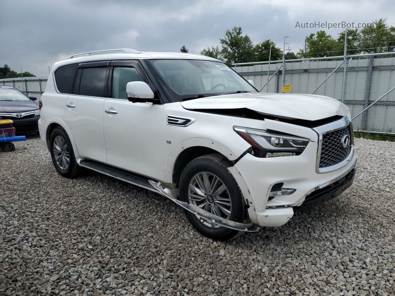 2018 Infiniti Qx80 Base Черный vin: JN8AZ2NE4J9194706