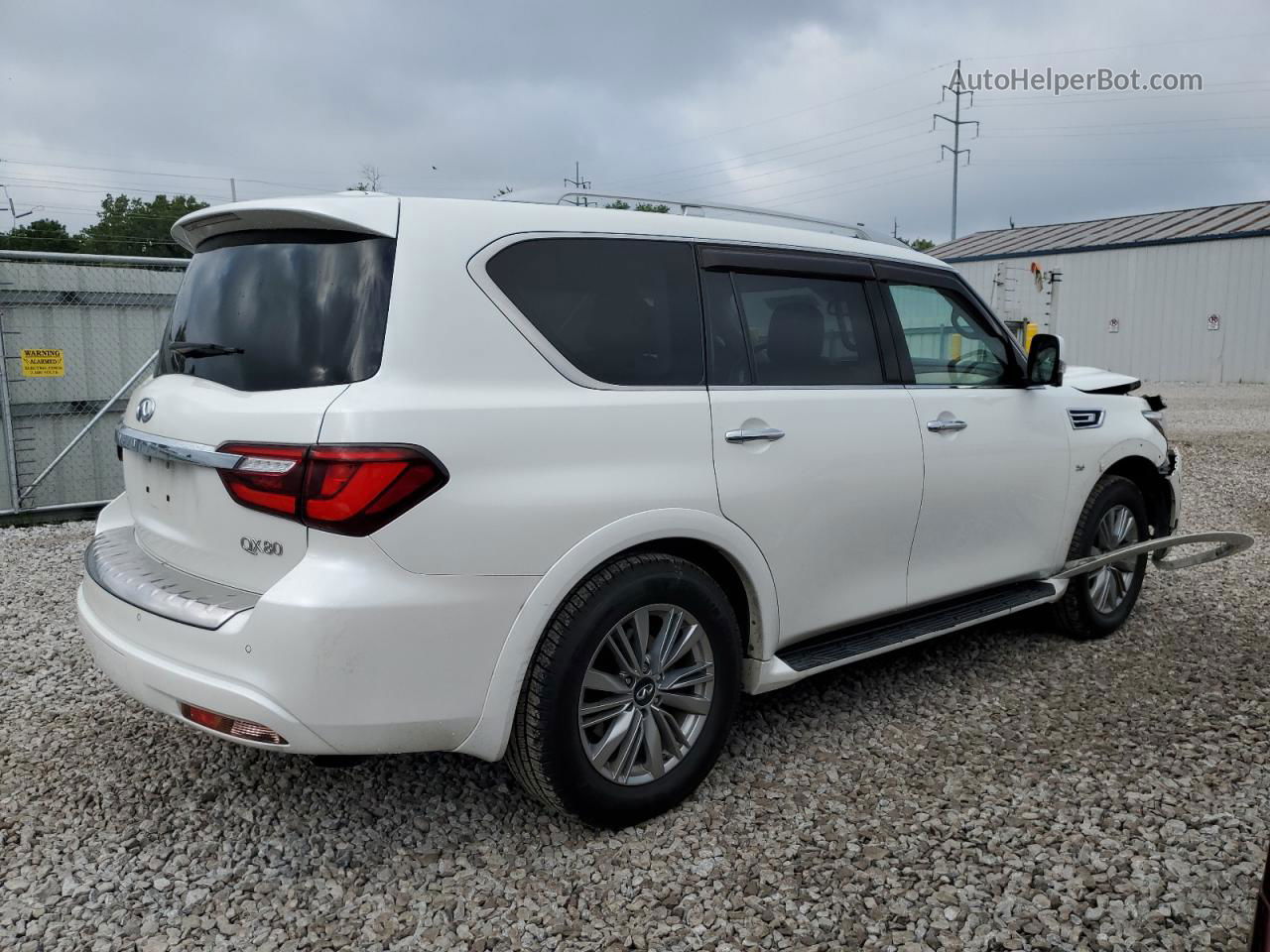 2018 Infiniti Qx80 Base Black vin: JN8AZ2NE4J9194706