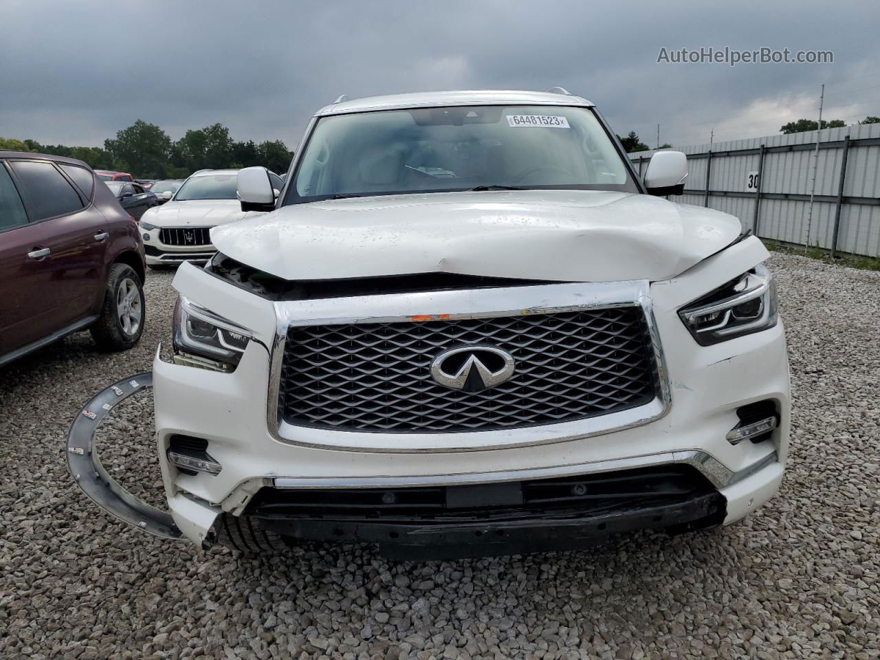 2018 Infiniti Qx80 Base Black vin: JN8AZ2NE4J9194706