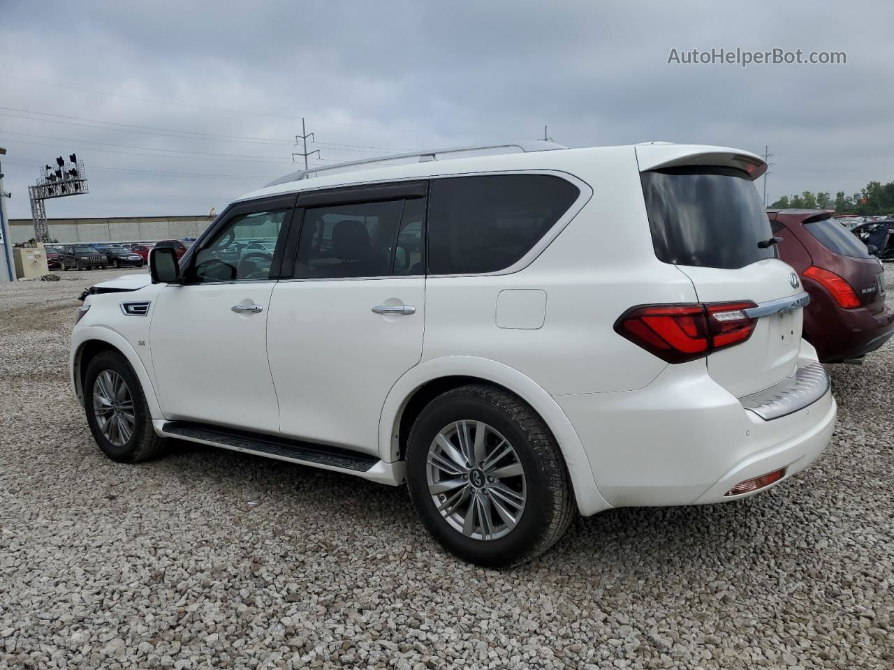 2018 Infiniti Qx80 Base Black vin: JN8AZ2NE4J9194706