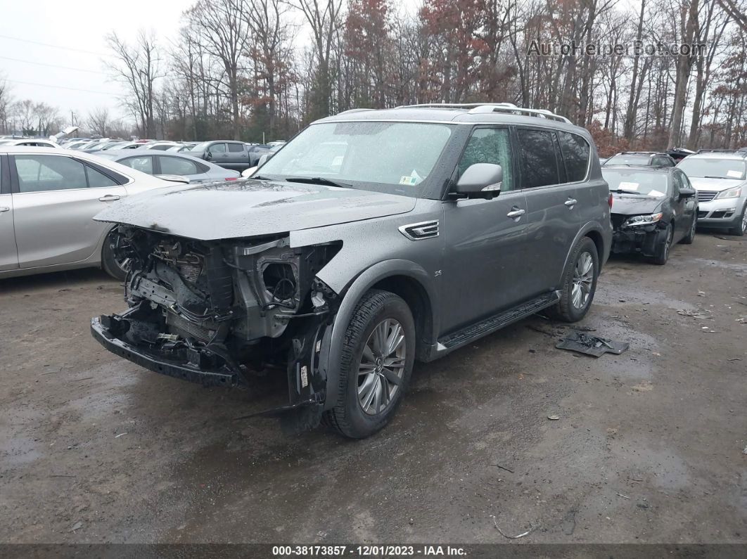 2018 Infiniti Qx80 Серый vin: JN8AZ2NE5J9194312