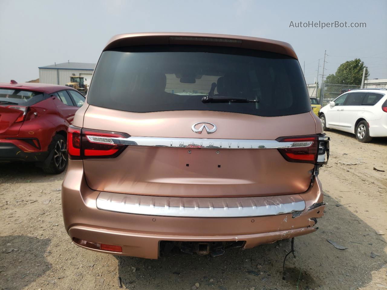 2019 Infiniti Qx80 Luxe Tan vin: JN8AZ2NE5K9233269