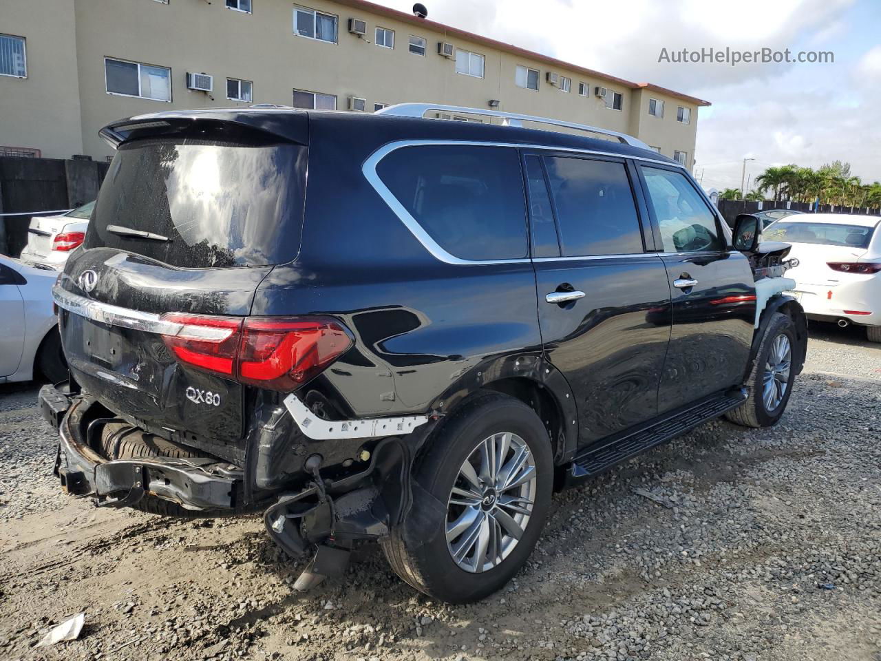 2019 Infiniti Qx80 Luxe Black vin: JN8AZ2NE5K9235488