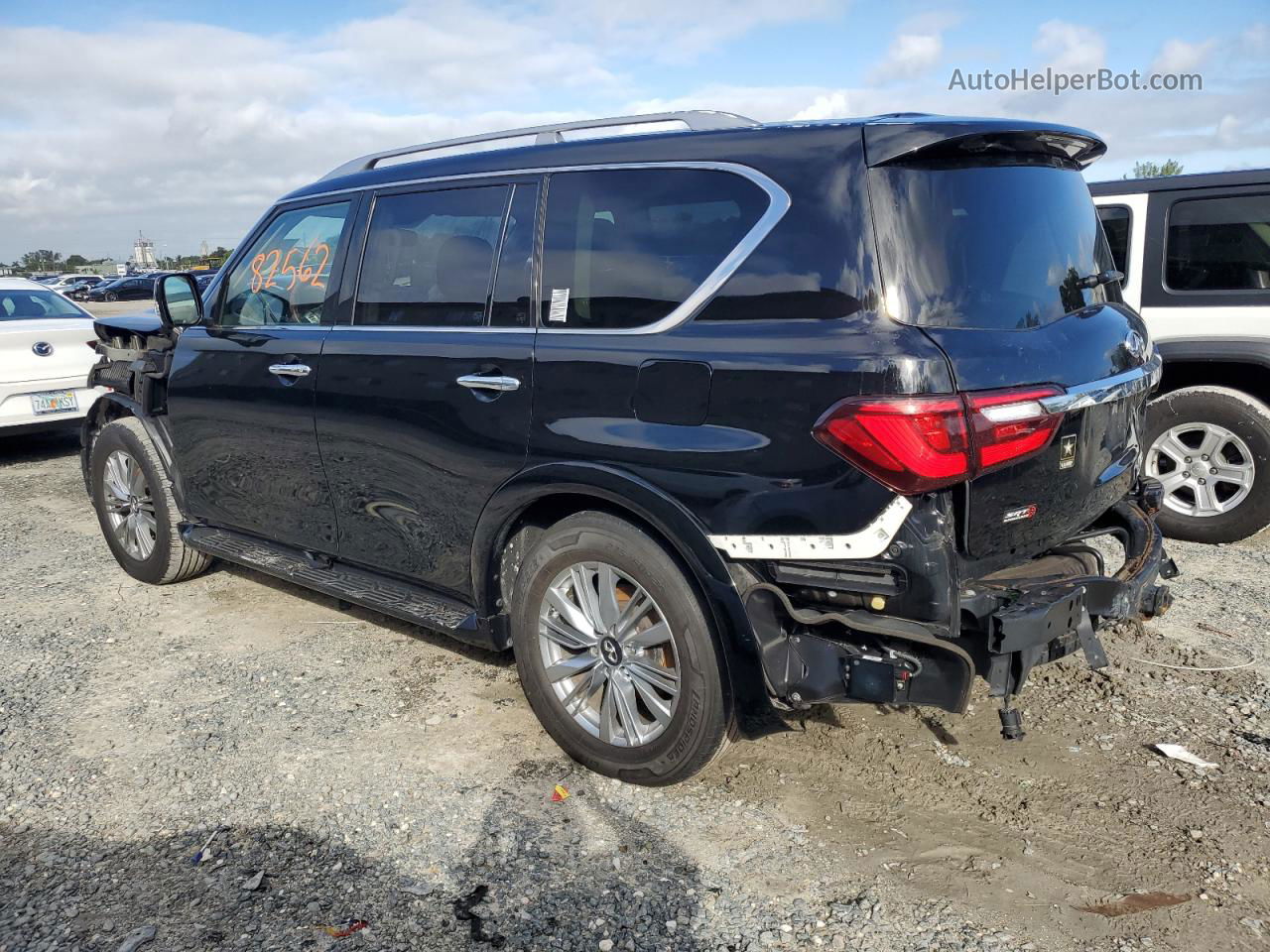 2019 Infiniti Qx80 Luxe Black vin: JN8AZ2NE5K9235488