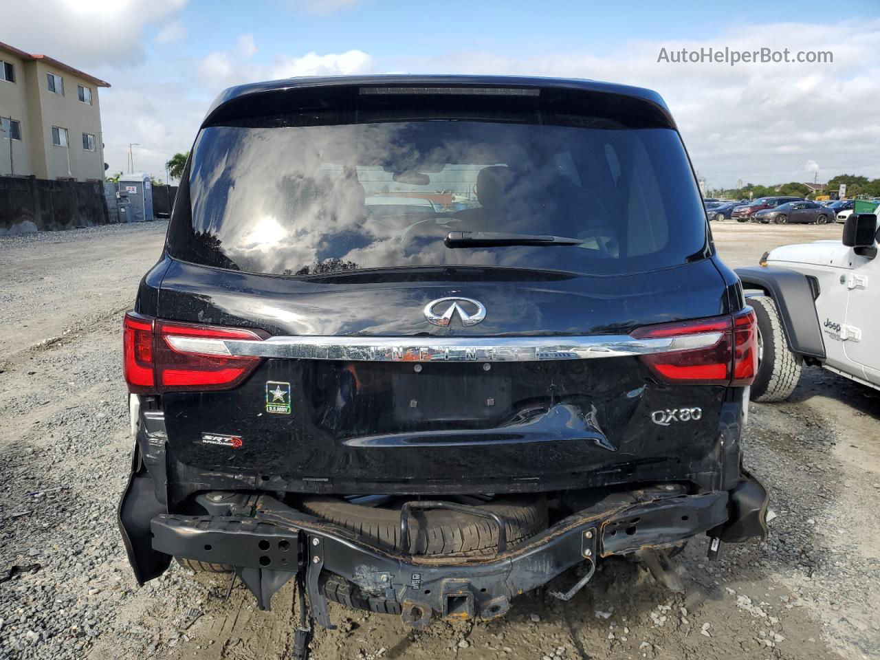 2019 Infiniti Qx80 Luxe Black vin: JN8AZ2NE5K9235488