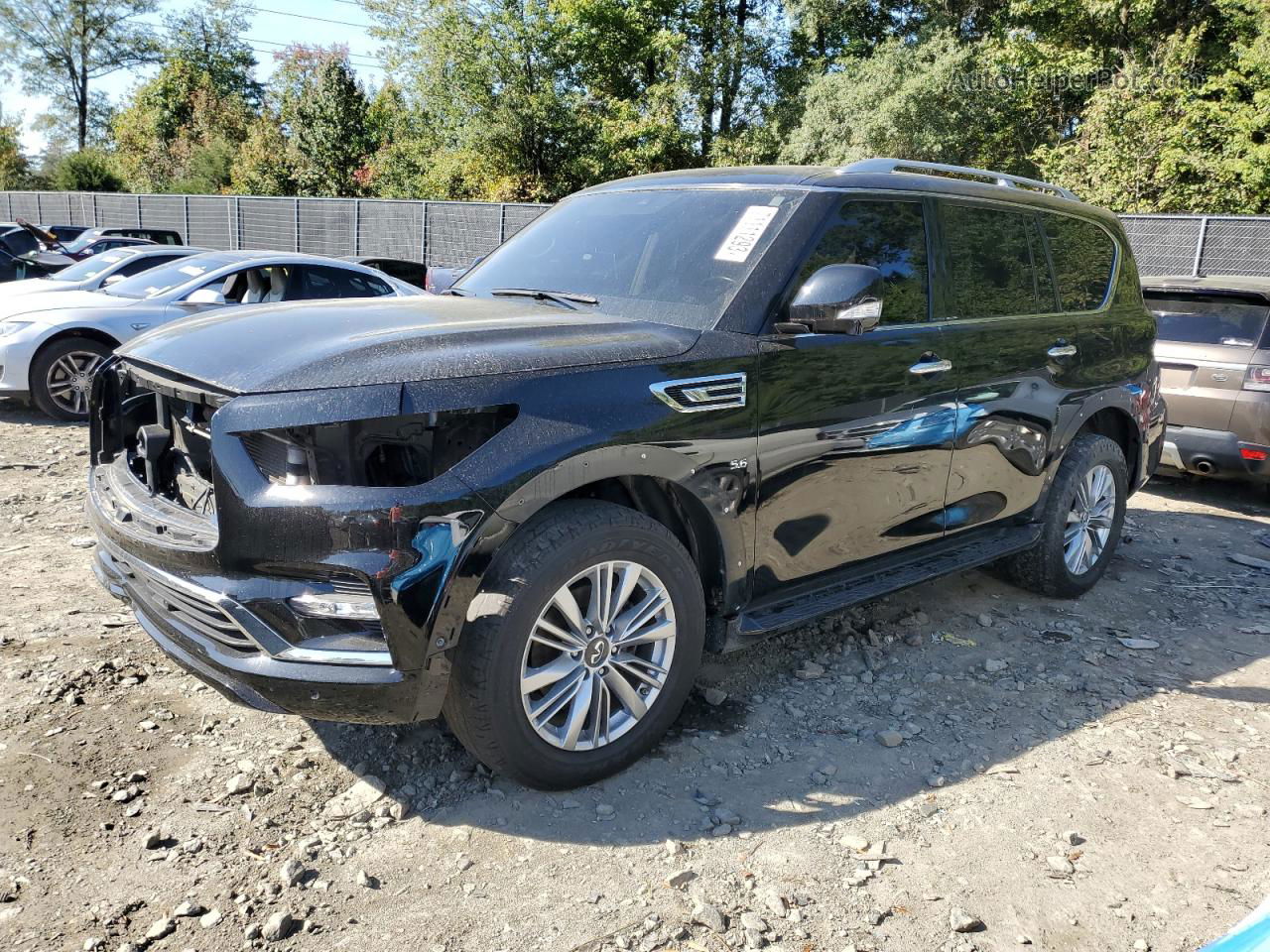 2019 Infiniti Qx80 Luxe Black vin: JN8AZ2NE5K9236222