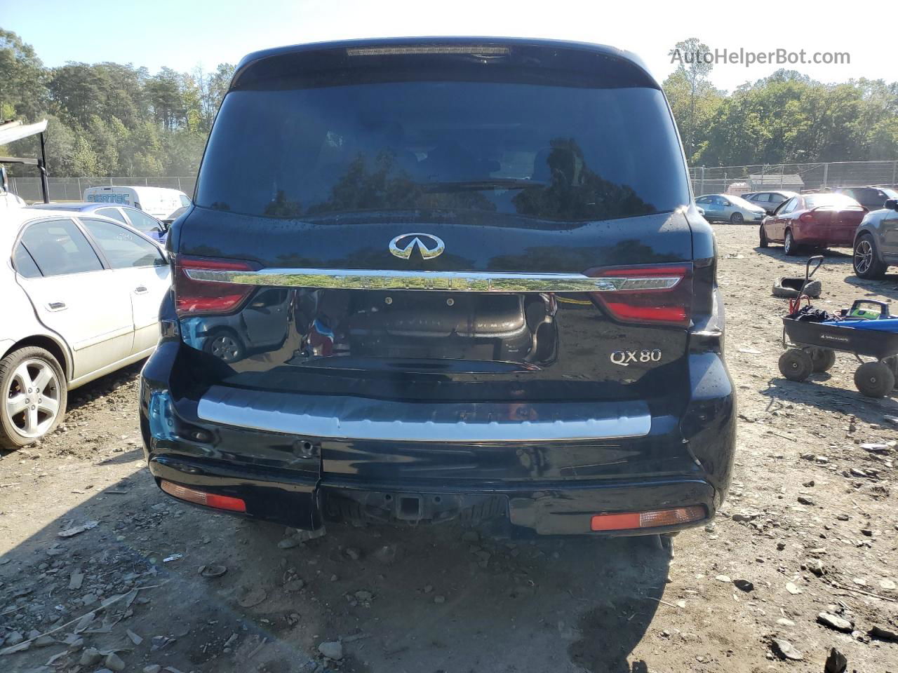 2019 Infiniti Qx80 Luxe Black vin: JN8AZ2NE5K9236222