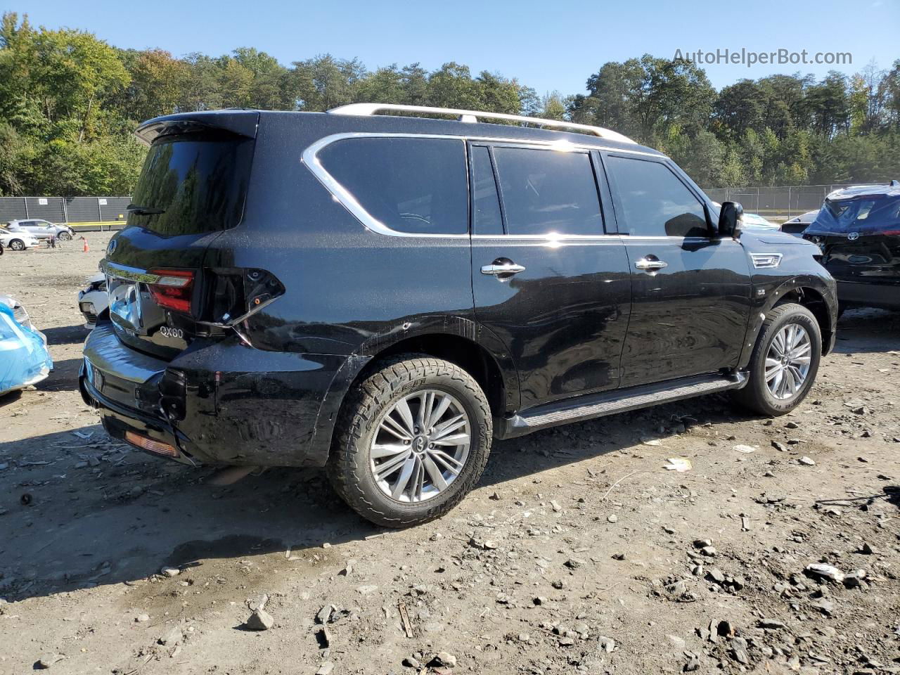 2019 Infiniti Qx80 Luxe Black vin: JN8AZ2NE5K9236222