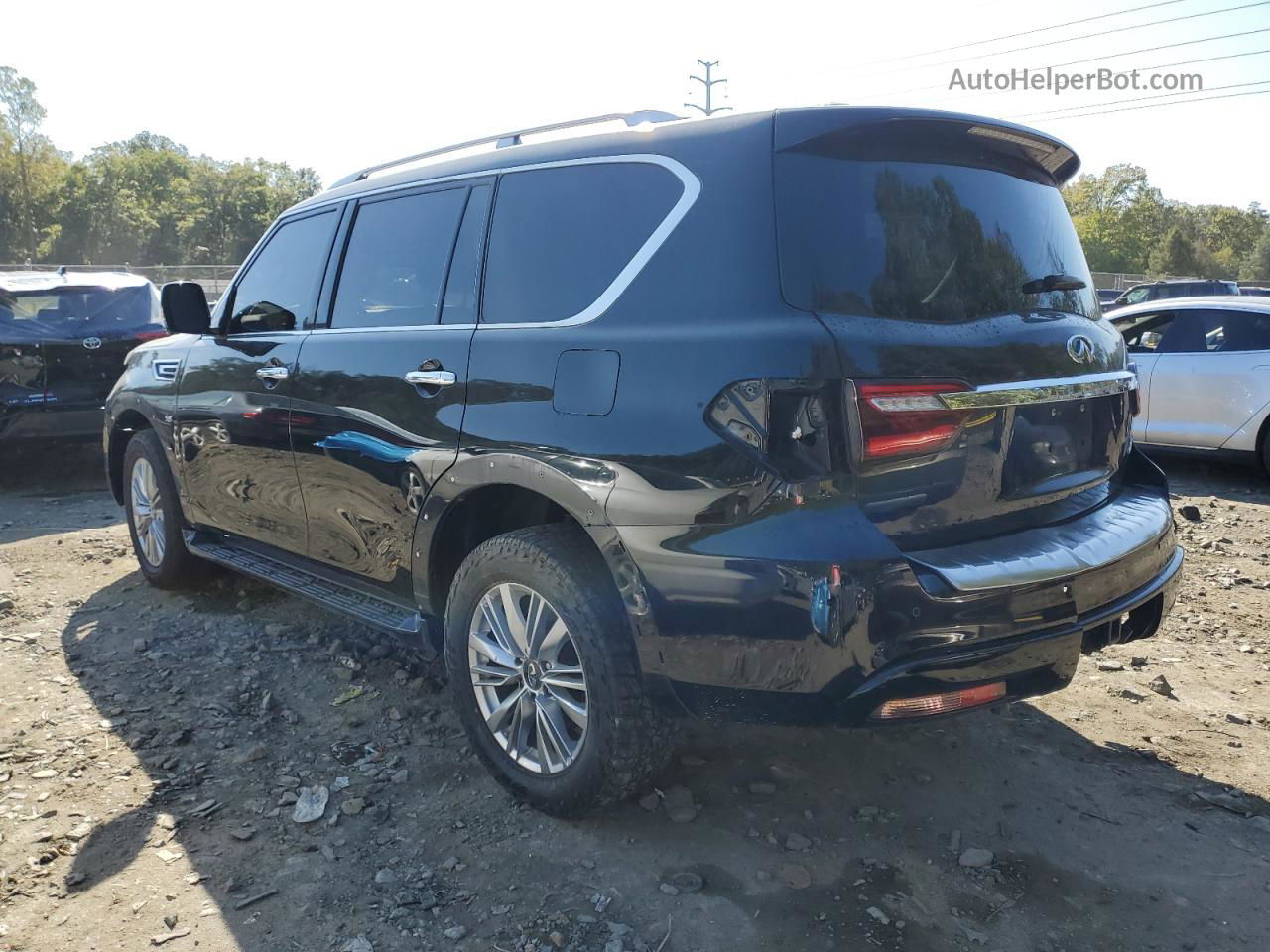 2019 Infiniti Qx80 Luxe Black vin: JN8AZ2NE5K9236222