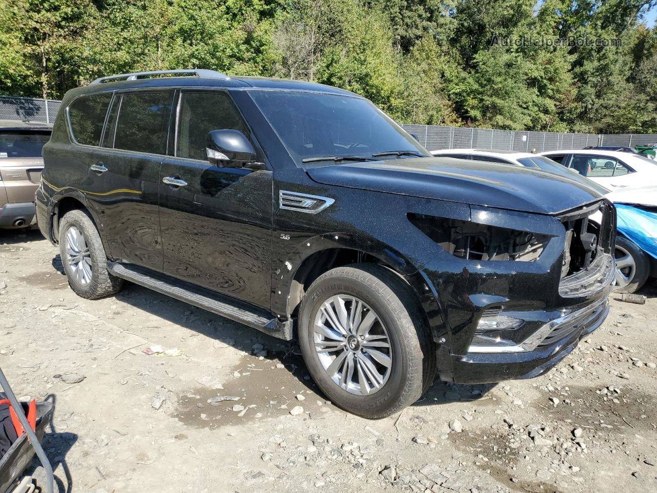 2019 Infiniti Qx80 Luxe Black vin: JN8AZ2NE5K9236222