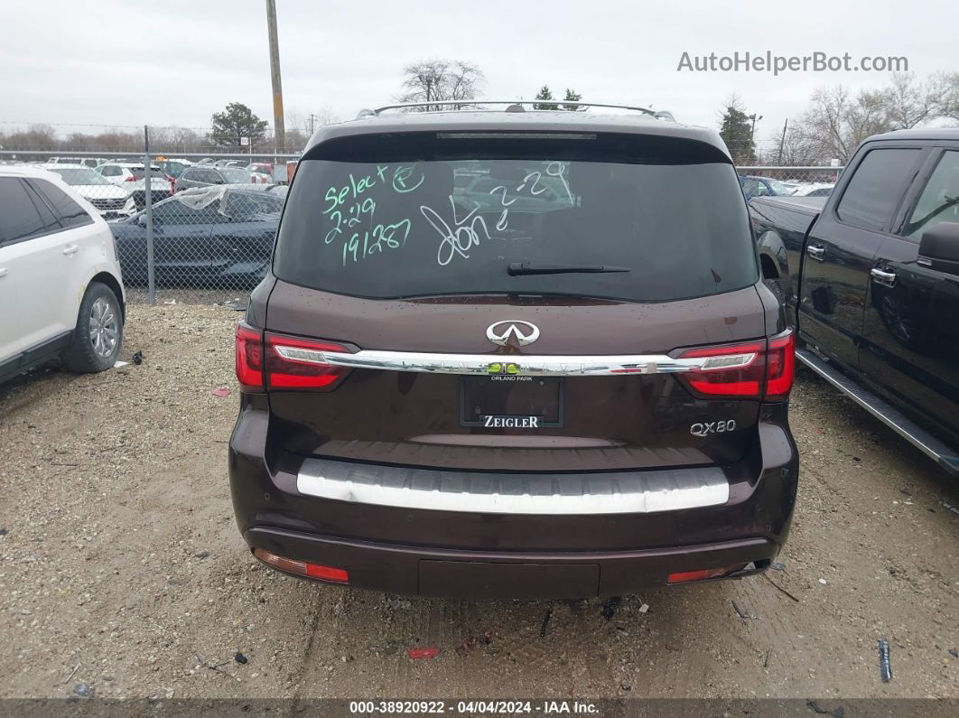 2018 Infiniti Qx80   Коричневый vin: JN8AZ2NE6J9191287