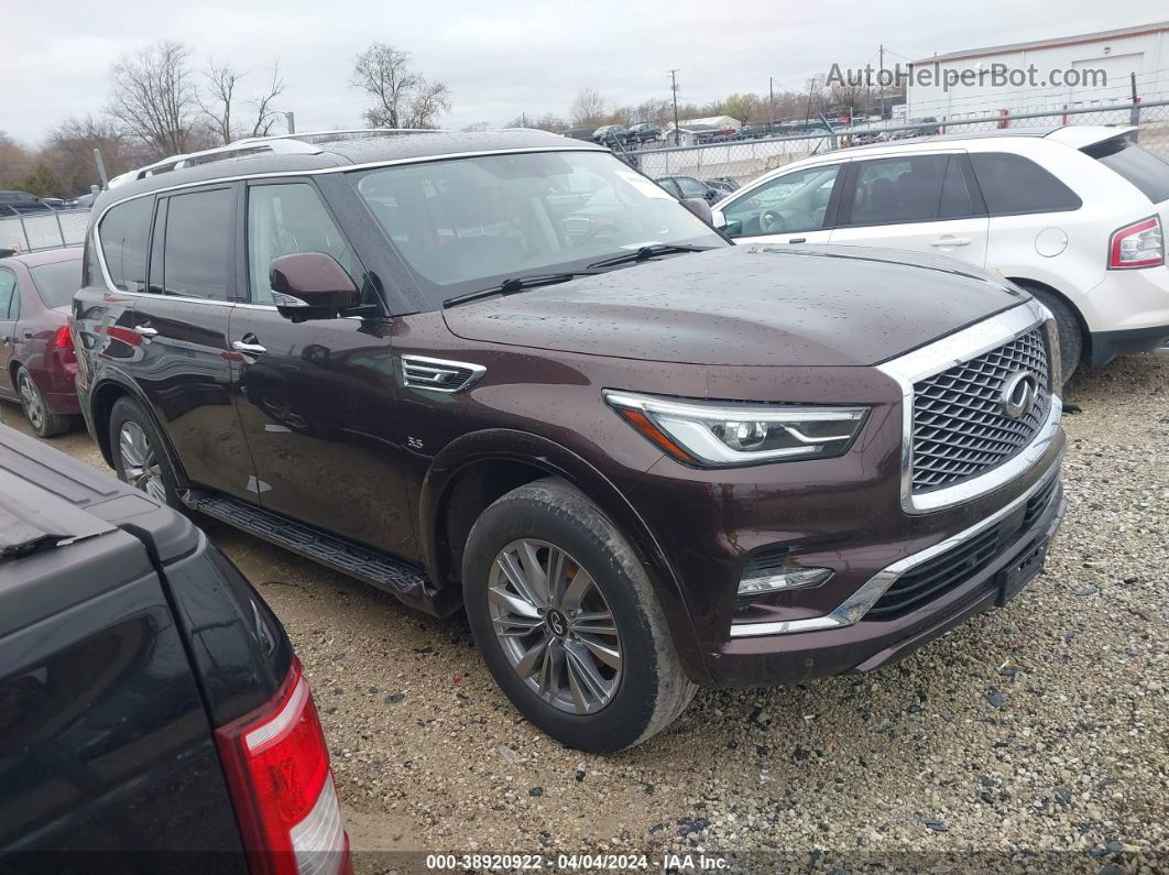 2018 Infiniti Qx80   Brown vin: JN8AZ2NE6J9191287