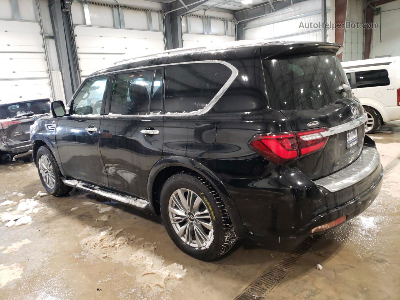 2018 Infiniti Qx80 Base Black vin: JN8AZ2NE6J9191872