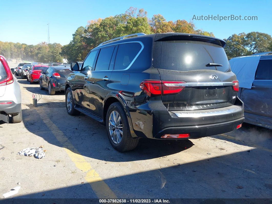 2018 Infiniti Qx80 Black vin: JN8AZ2NE6J9195646