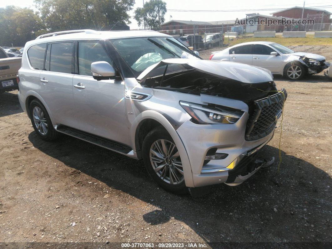 2019 Infiniti Qx80 Luxe Серебряный vin: JN8AZ2NE6K9228050