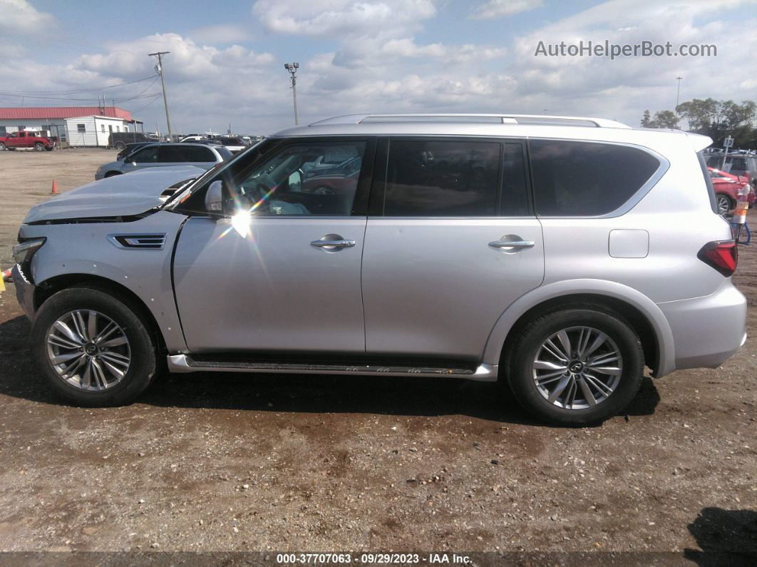 2019 Infiniti Qx80 Luxe Silver vin: JN8AZ2NE6K9228050