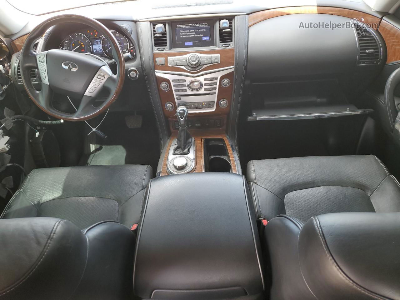 2019 Infiniti Qx80 Luxe Черный vin: JN8AZ2NE6K9236312