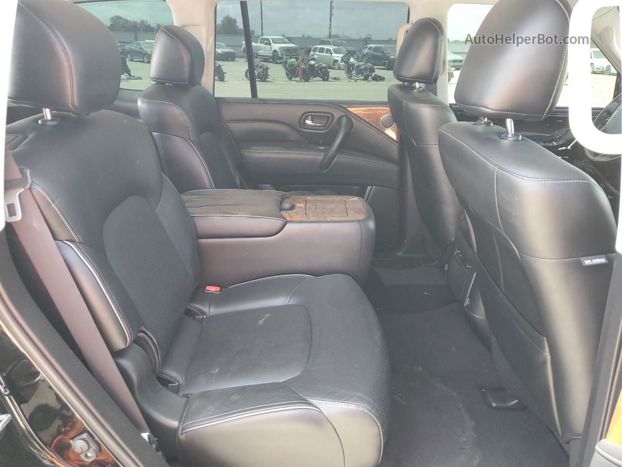 2019 Infiniti Qx80 Luxe Черный vin: JN8AZ2NE6K9236312