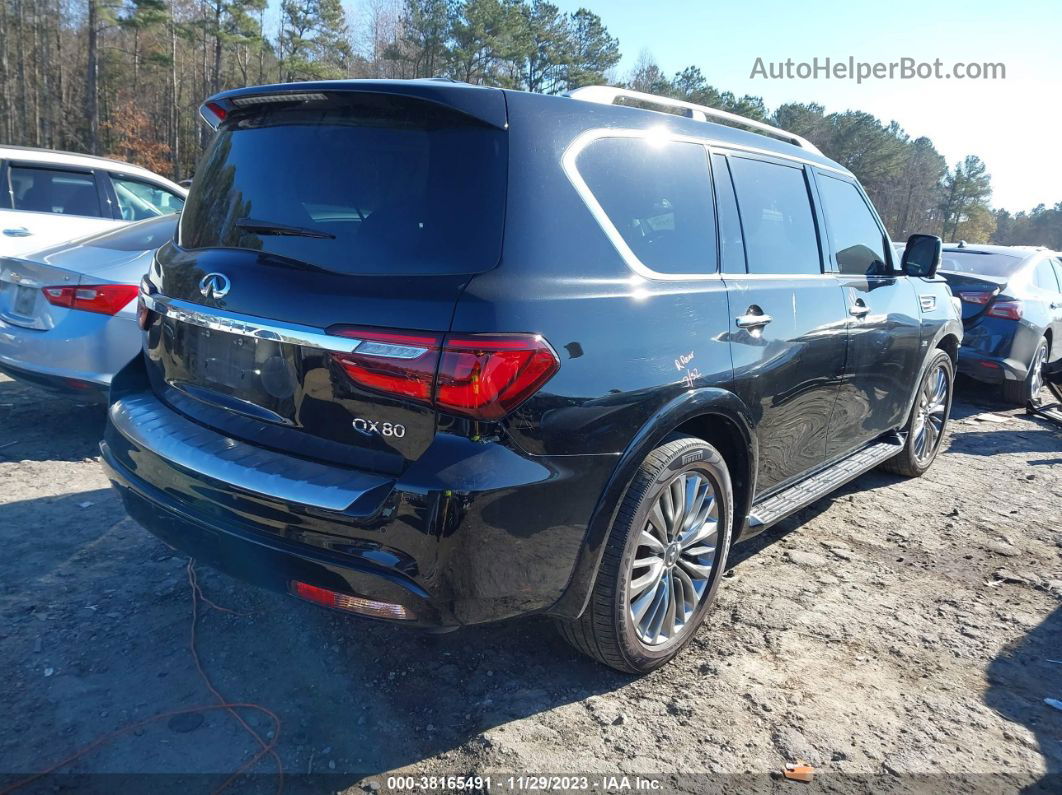 2018 Infiniti Qx80 Black vin: JN8AZ2NE7J9195509